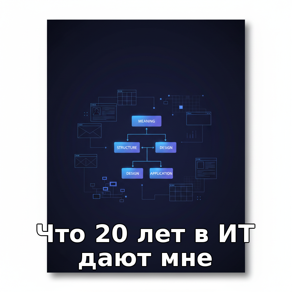 Что 20 лет в ИТ дают мне в веб-дизайне